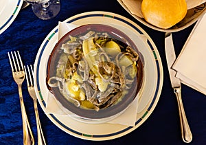 Italian pizzoccheri