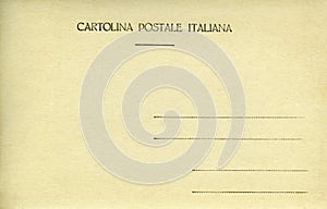 Italian Postcard