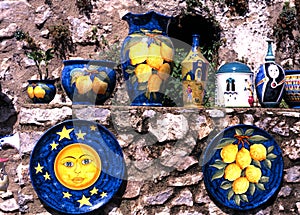 Italian pottery, Ravello. photo