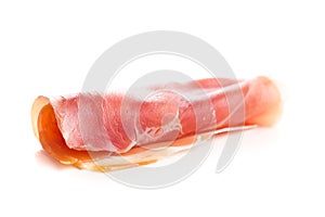 Italian prosciutto crudo or jamon.