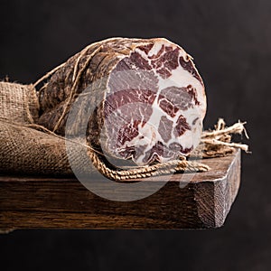 Italian prosciutto