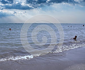 Italiano Spiaggia centro. 