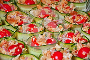 Italian raw, vegetarian food