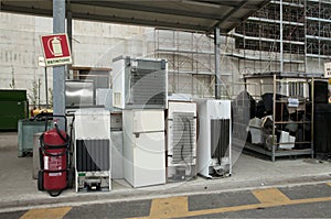 Italian recycling center (Raee) - Appliances