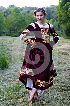 Italian renaissance dress photo