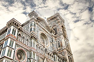 Italian Renaissance Tuscany, Florence, Santa Maria del Fiore and Campanile di Giotto photo