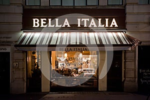 Italian restaurant in London