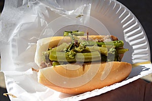 Pork and Broccoli Rabe Sandwich photo