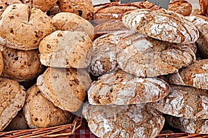 Italian rye bread from Trentino-Alto Adige photo