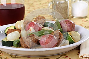 Italian Sausage Dinner