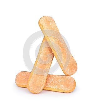 Italian savoiardi cookies