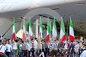 Italian show Milan,milano expo 2015