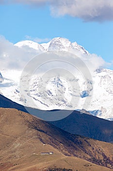 The italian side of Monte Rosa Massif