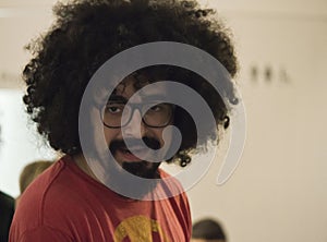 Italian singer caparezza rapper