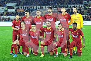 Italian Soccer Serie A Men Championship Roma vs Spal