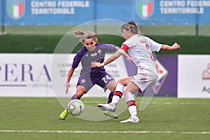 Italian Soccer Serie A Women Championship Fiorentina Women's vs AC Milan