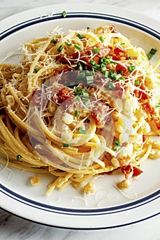 Italian Spaghetti Alla Carbonara