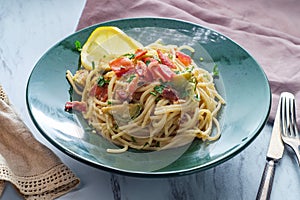 Italian Spaghetti Alla Carbonara