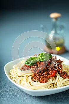 Italian spaghetti Bolognaise