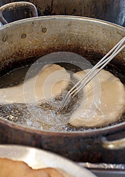 Italian street food, fried