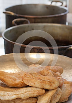 Italian street food, fried