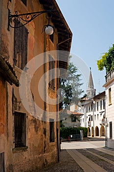 Italian street of old town