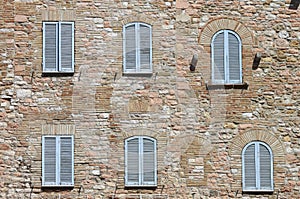 Italian style shutters
