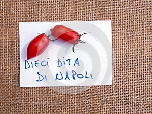 Italian tomatoes - Dieci Dita di Napoli photo