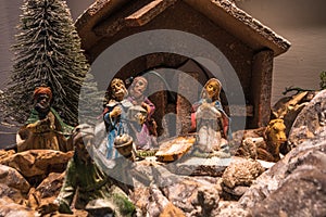 Italian Traditional Presepe Nativity Scene Christmas