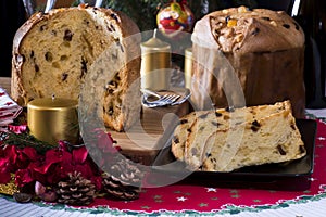 Italian typical christmas cake called