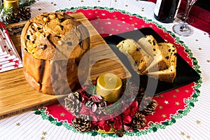 Italian typical christmas cake called