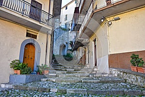 The Italian village of Itri in Lazio region. photo