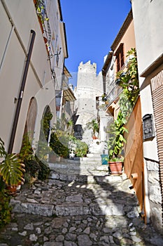 The Italian village of Itri. photo