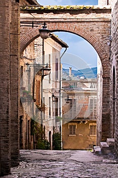 Italian village street