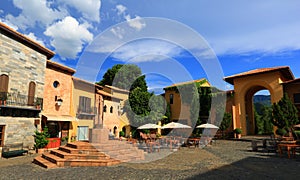 Italian village style