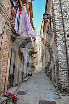 The Italian village of Taurasi.