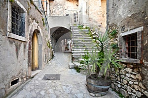 The Italian village of Taurasi.