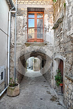 The Italian village of Taurasi.