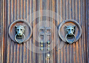 Italian wooden door