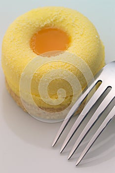 Italian zabaione cream cake