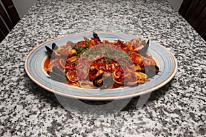 Italian Zuppa Di Pesce photo