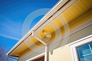 italianate style deep eaves with visible soffit details