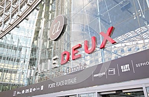 Italie Deux shopping mall Paris France