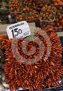 Italilan Hot chili peppers