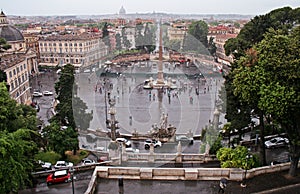 Italy Roma piazza del Popolo