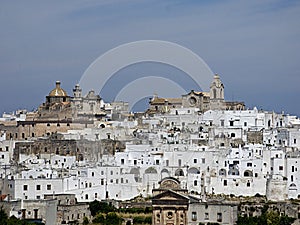 Italy, Apulia, Brindisi, Ostuni the white city of Salento