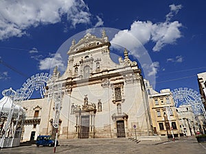 Italy, Apulia, Galatina, the Matrix Church,