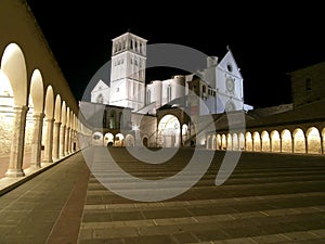 Italy, Assisi: The Papal Basilica of Saint Francis