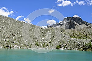 Italy (Ayas Valley) Lago Blu photo
