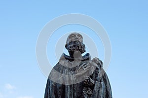 Bronze statue of Frate Ignazio da Laconi photo